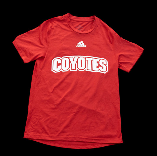 Men's S - Adidas Creator Tee “Coyotes” Performance T-Shirt