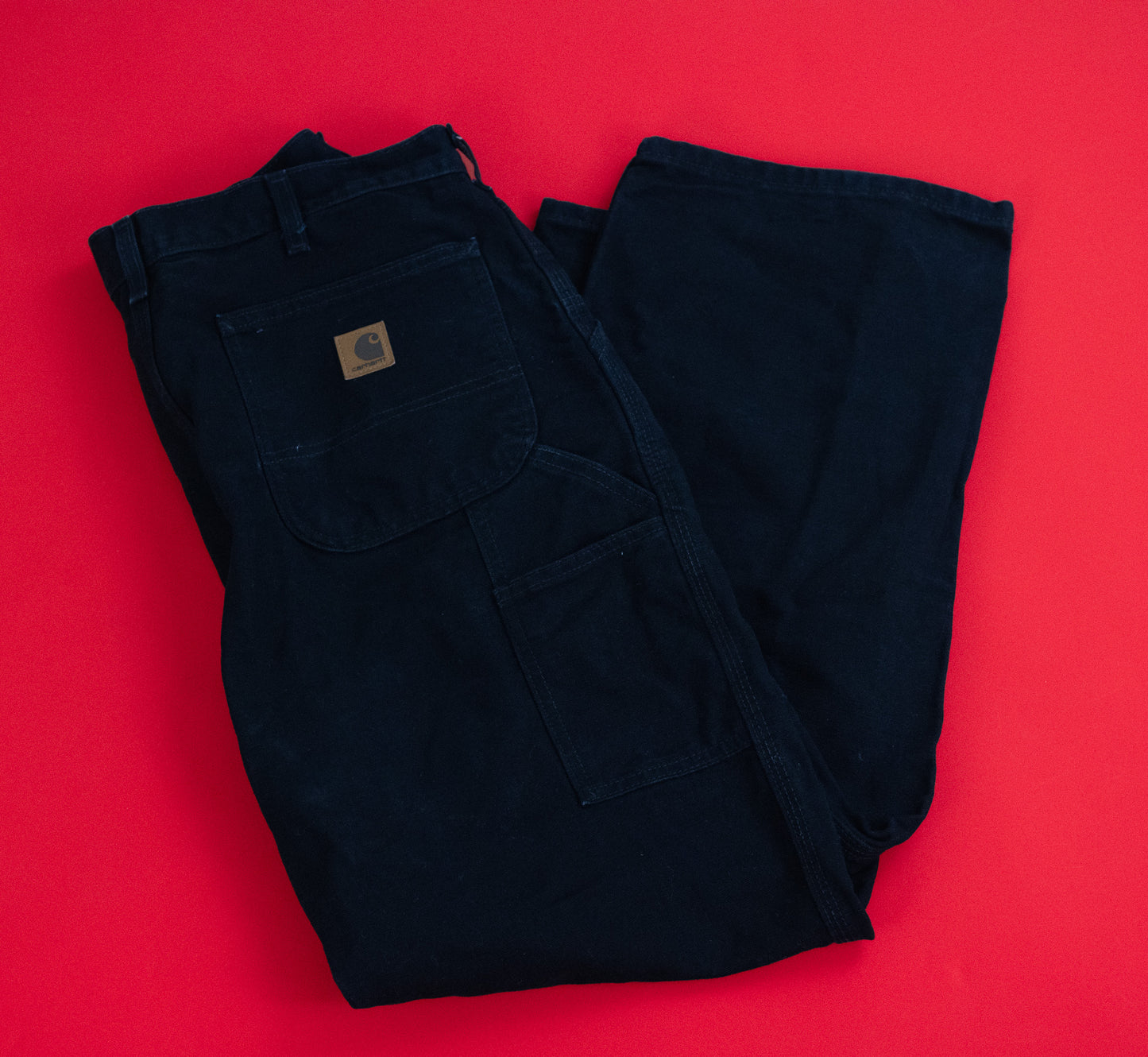 Carhartt Men’s Work Pants – Black Duck Canvas (34x30)