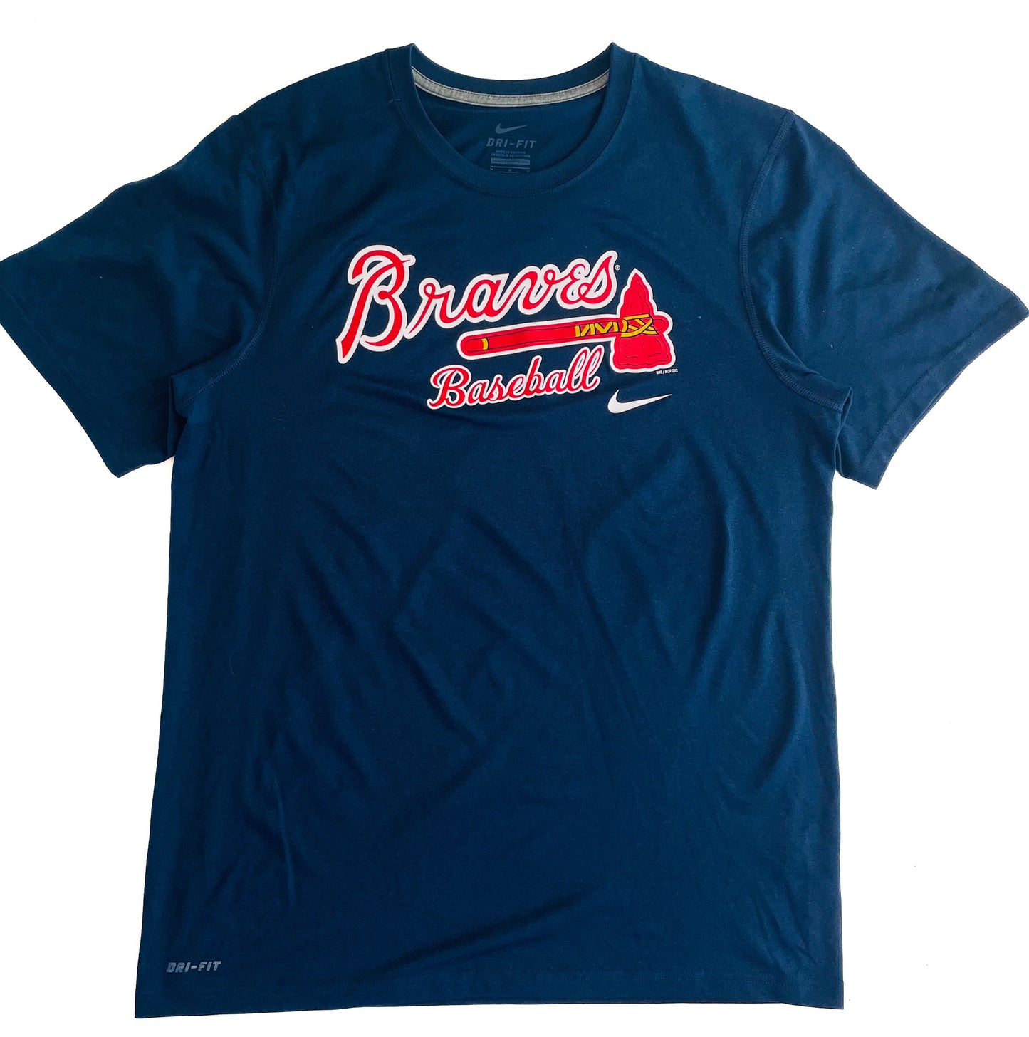 Atlanta Braves Nike Dri-FIT Baseball T-Shirt – Men’s Medium –