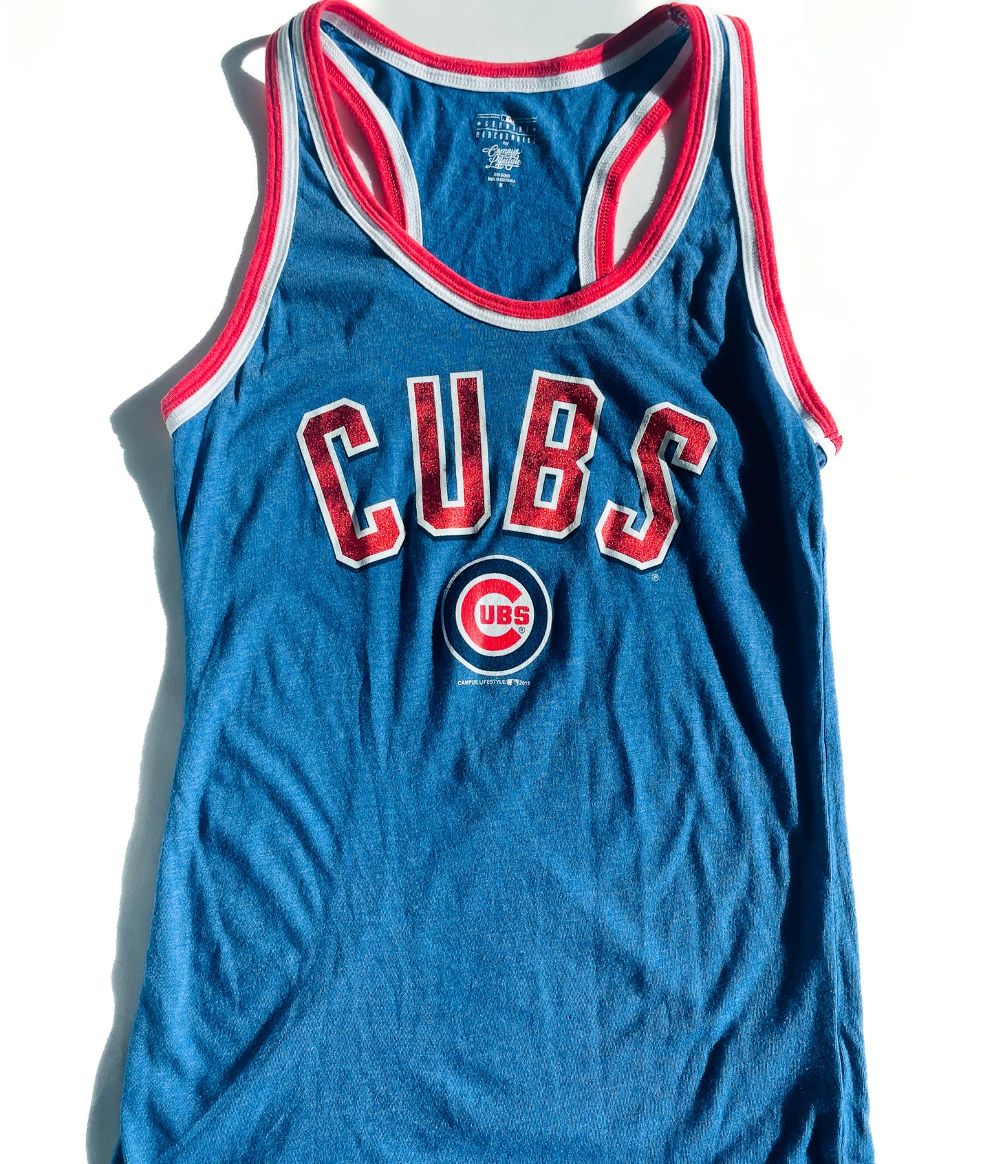 Chicago Cubs Racerback Tank Top – Women's Medium